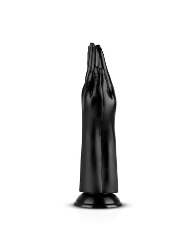 Черный стимулятор Double Trouble Fisting Dildo - 30,7 см.
