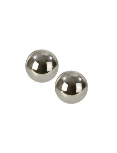 Серебристые вагинальные шарики Silver Balls In Presentation Box