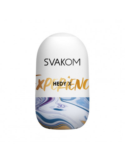 Набор из 5 белых мастурбаторов Hedy X Experience