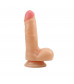 Телесный фаллоимитатор Flirt Dildo - 17 см.