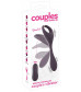 Фиолетовый универсальный вибратор Remote Controlled Couples Vibrator