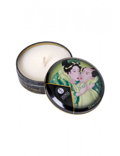 Массажная свеча Exotic Green Tea с ароматом зелёного чая - 30 мл.