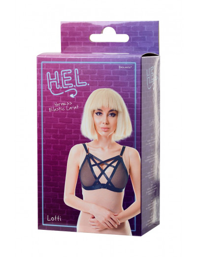 Черная портупея H.E.L. Lotti