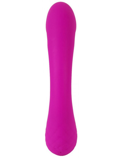 Лиловый вибратор-кролик Super Soft Silicone Rabbit Vibrator - 17,7 см.