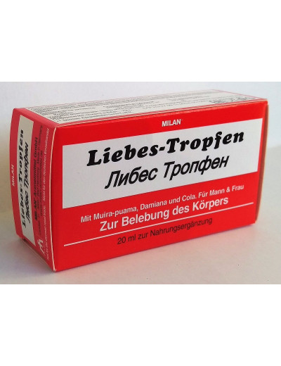 Возбуждающие капли для двоих Love Drops Liebes Tropfen - 20 мл.