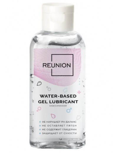 Лубрикант на водной основе REUNION Water Based Gel Lubricant - 50 мл.