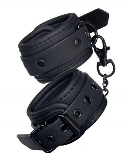 Чёрные наручники BLAZE HANDCUFF BLACK
