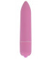 Розовая удлинённая вибропуля Power Bullet Pink - 8,3 см.