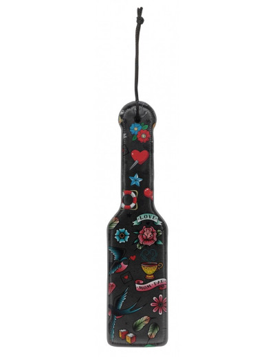 Шлепалка Printed Paddle Old School Tattoo Style - 28,5 см.