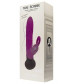 Фиолетовый вибростимулятор Mini Bonnie - 19,7 см.