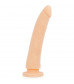 Телесный фаллоимитатор из силикона Delta Сlub Toys Dong Flesh Silicone - 23 см.