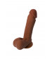 Фаллоимитатор-мулат TOYFA RealStick Elite Mulatto - 21 см.