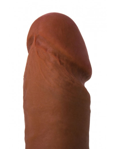 Фаллоимитатор-мулат TOYFA RealStick Elite Mulatto - 21 см.