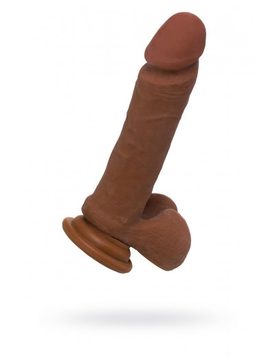 Фаллоимитатор-мулат TOYFA RealStick Elite Mulatto - 21 см.