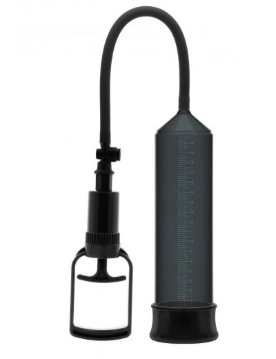 Черная вакуумная помпа Erozon Penis Pump