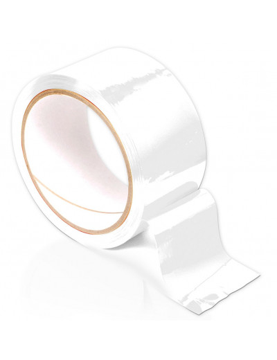 Белая самоклеящаяся лента для связывания Pleasure Tape - 10,6 м.