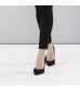 Серебристые браслеты на ноги Magnifique Feet Chain