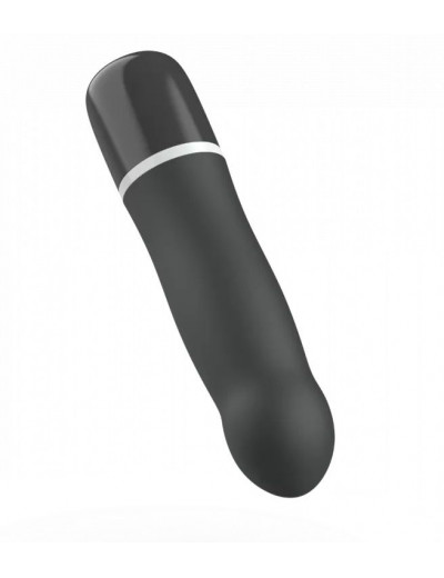 Черный мини-вибратор Bdesired Deluxe - 15,3 см.