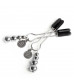 Металлические зажимы на соски Adjustable Nipple Clamps