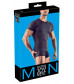 Мужская футболка с сетчатыми вставками по бокам