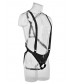 Страпон-система с телесной насадкой 11  Hollow Strap-On Suspender System - 28 см.