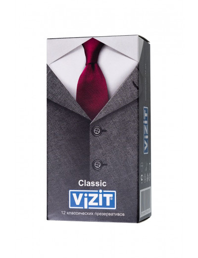 Классические презервативы VIZIT Classic - 12 шт.