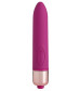 Ярко-розовая гладкая вибропуля Afternoon Delight Bullet Vibrator - 9 см.