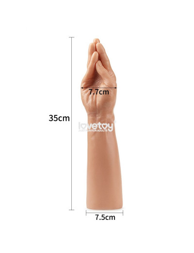 Рука для фистинга 13.5 King Size Realistic Magic Hand - 35 см.