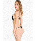 Кружевной тедди с переплетением бретелей на животике