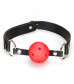 Кляп-шарик на ремне с возможностью дышать