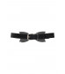 Черный чокер с бабочкой
