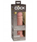 Телесный фаллоимитатор 8  Silicone Dual Density Cock - 22,8 см.