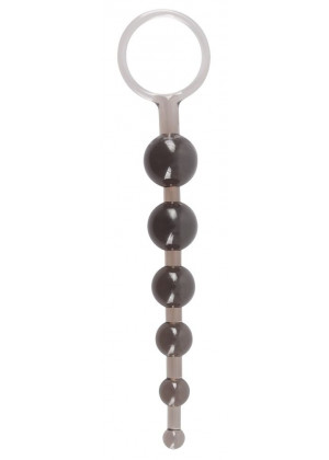 Дымчатая анальная цепочка Anal Beads - 20,5 см.