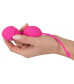Розовые вагинальные шарики Silicone Love Balls