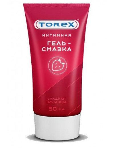 Смазка на водной основе TOREX  Сладкая клубника  - 50 мл.