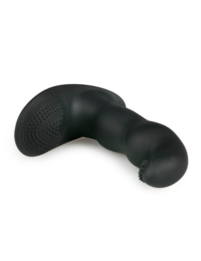 Черный вибростимулятор простаты Dynamic Duke Ribbed