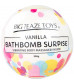Бомбочка для ванны Bath Bomb Surprise Vanilla + вибропуля