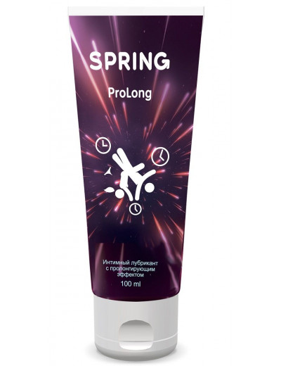 Пролонгирующий интимный лубрикант Spring ProLong - 100 мл.