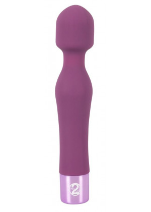 Фиолетовый жезловый вибратор Wand Vibe - 18,4 см.