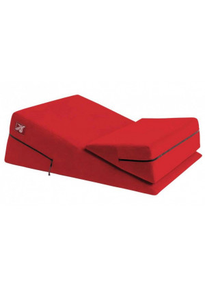 Красная подушка для секса из двух частей Liberator Wedge/Ramp Combo