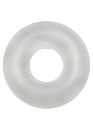 Прозрачное гладкое кольцо Stretchy Cockring