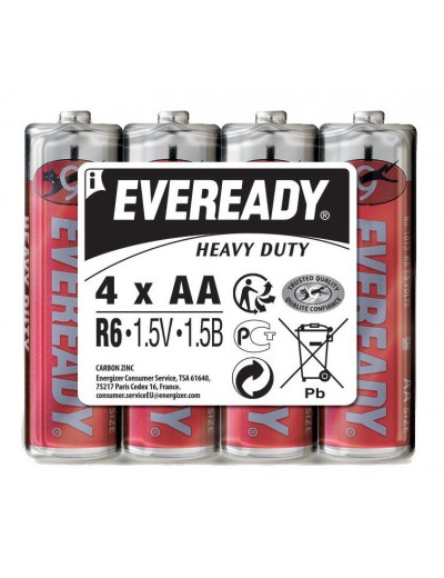 Батарейки EVEREADY R6 типа AA - 4 шт.