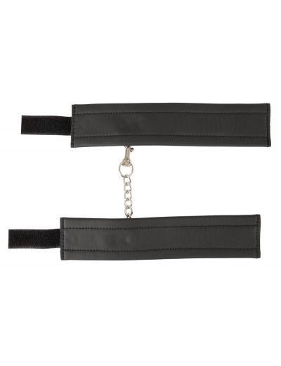 Черные наручники Handcuffs на цепочке