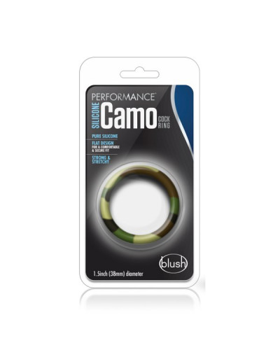 Эрекционное кольцо камуфляжной расцветки Silicone Camo Cock Ring