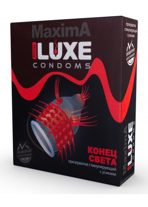Презерватив LUXE Maxima  Конец света  - 1 шт.