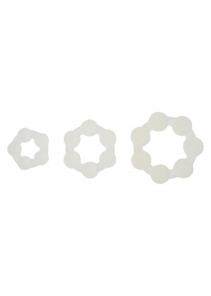 Набор из 3 эрекционных колец с шариками Love Rings With Balls