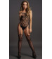 Ажурный тедди с чулками Strapless Crotchless Teddy With Stockings