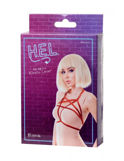 Красная портупея H.E.L. Essie