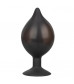 Расширяющаяся анальная пробка со съемным шлангом Large Silicone Inflatable Plug - 13,25 см.