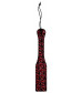 Бордовая шлепалка Luxury Paddle - 31,5 см.